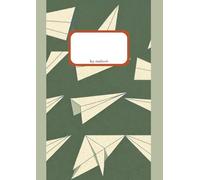 Squared A4 Notebook with Design Cover - 50 Pages Premium Ivory Paper: Graph Notebook with Water- & Dirt-Resistant Cover | Stylish Squared Paper Pad for School, Planning & Everyday Notes