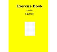 Squared Notebook 8.5x11: Maths Exercise Book