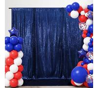 SquarePie - Sfondo fotografico con paillettes, non trasparente, satinato, per feste di nozze, Allegro, 8FT x 8FT