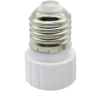 SquarezhenBo 1 attacco bianco da E27 a GU10, adattatore base alogena, elegante e popolare, design pratico e durevole, basi per lampada