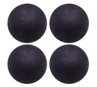 Squash Ball Principianti - Palline da squash rimbalzanti, 4 palline di gomma ad alta elasticità rimbalzo, in gomma ad alta visibilità sfere cave per principianti allenamento per principianti