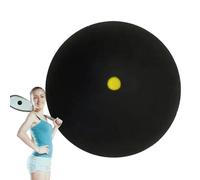 Squash Ball - Single Dot Squaash Balls - High Bounce Drop-Ball for Beginners | Consistent Bounces Training Baall Gear Kit Easy Control Playing Experience With Durable Design For All Skill Level