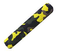 Squat Pad, Spesso Cuscino Imbottito per Bilanciere Fitness per Squat, Allenamento con i Pesi (Giallo)