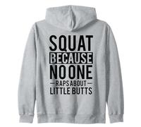 Squat perché Nessuno Parla di Piccoli Mozziconi Felpa con Cappuccio