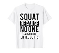 Squat perché Nessuno Parla di Piccoli Mozziconi Maglietta