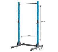 Squat Rack da palestra con bilanciere regolabile LivePro