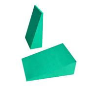 Squat Wedge - 2-Piece EVA Foam Incline Board | 20 Degree Calf Stretcher | 20 Degree Incline, High-Density EVA Foam, Pair of 2 Wedges, 3.54x2.36x1.18 Inches, Perfect for Calf Stretching, Balance Train