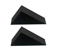 Squat Wedge - 2 Piece Squat Ramp | Angled Exercise Slant Board | 20 Degree Incline EVA Foam Fitness Equipment, Workout Wedge Slant Board for Feet Ankle Calf Leg Pilates Dance Exercise