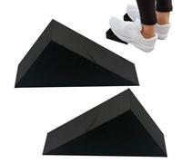 Squat Wedge 2Pcs 20 Degree Incline EVA Foam Training Equipment | 20-Degree Incline Squat Wedges Help Support Elevated Foot Position During Training | Two-Piece EVA Foam Equipment For Squats,