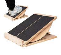 Squat Wedge - Base non slip, tavola inclinata, angoli di inclinazione regolabili | Design Piegable Incline Board, barella del polpaccio adatto alla caviglia 'esercizio e stretching del piede