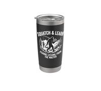 Squatch & Learn - Pesca Bigfoot Dire Papà Scherzo Pesca Bicchiere termico in acciaio inox doppia parete