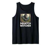 Squatch Watcher Bigfoot Forest Cryptid Hunter Design Canotta