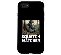 Squatch Watcher Bigfoot Forest Cryptid Hunter Design Custodia per iPhone SE (2020) / 7/8