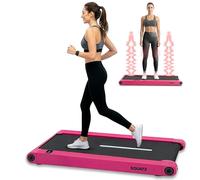 Squatz Tapis Roulant Pieghevole 2-in-1 con Pedana Vibrante, Walking Pad Salvaspazio, Display LED, Supporto Tablet, Telecomando, Motore Silenzioso 750W per Casa e Ufficio
