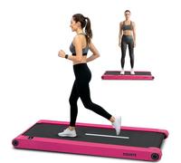 Squatz Tapis Roulant, Pieghevole, Tapis Roulant Salvaspazio, 2-in-1 Walking Pad con Vibrazione, Display LED, Nastro Antiscivolo, Motore Silenzioso 750W per Casa e Ufficio