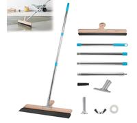 Squeegee for Compensating Compound, spatola da 560 mm con manico telescopico da 90 - 168 cm, spatola dentata in acciaio inox