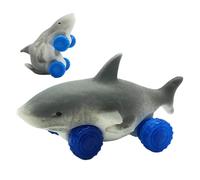 Squeeze Animal Toy, Funny Shark Clip, Sturdy Blend with Easy Use, Morning Routine with Reliable Comfort, Creative Utility Item, Compact Aid for Workplace Travel School Calm Down