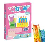 Squeeze Art Kit, cartoline divertenti da colorare, set fai da te per ragazze e bambini, feste, scuola e classe, quaderni, aula asilo, compleanno dei bambini