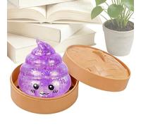 Squeeze Ball Toy - Fun Rebounding Stress Relief Device, Elastic Sensory Exercise | Hand Grip Fitness Equipment Suitable Men Women Teens Adults Family Friends Office Home Relaxation