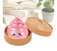 Squeeze Ball Toy - Fun Rebounding Stress Relief Device, Elastic Sensory Exercise | Hand Grip Fitness Equipment Suitable Men Women Teens Adults Family Friends Office Home Relaxation