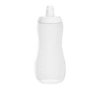 Squeeze Bottles Sauces - 500Ml Leakproof Refillable Dispenser, Flexible plstic Condiment Bottle, Precision Tip Design | Liquid Dispensing Bottle For Cream Honey Kitchen Meal Prep Restaurant Picnic Us