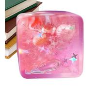 Squeeze Cube Toy, Seashell Sensory Game, Slow Rebound Stress Cube with Soft Material, Fidget Accessory with Portable Size, Relaxation Tool for Adults Students Indoor Classroom Workplace