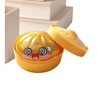 Squeeze Dumpling Game - PP termoplastica 9,5 x 7 cm Fun Cartoon Design | Soft Bun Toy Stress Relief Game | Cute Squeeze Toy for Easter Basket Classroom Home Office School Use