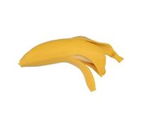 Squeeze Fidget Toy, Realistic Prank Prop, Rebound Stress Relief, 6.3x1.42x6.3 inches Banana Shape Squeeze Food, Classroom Home Dorm Commuting Travel Party Boys Girls Children Adults Usage