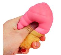 Squeeze Fidget Toy - Slow Rebound Ice Cream Sensory | Stress Relief Toy Soft Calming Squeeze Hand Grip Relaxation Fidget for Kids, Teens, Adults, Classroom, Travel Commuting Use