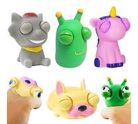 Squeeze Giocattoli,4 Pezzi Antistress Squeeze Toys,Squeeze Ball,Antistress Giocattoli,Giocattoli di Decompressione per Adulti e Bambini