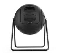 SQUEEZE master Compostiera multifunzione da 130 litri per giardino, contenitore per compost robusto e veloce con tappo di scarico facile da usare per raccogliere liquidi