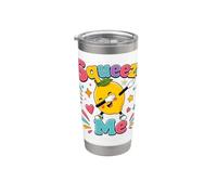 Squeeze Me - Gioco di parole divertente con limoni Bicchiere termico in acciaio inox doppia parete