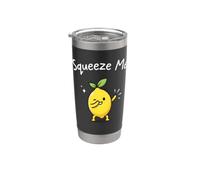 Squeeze Me - Gioco di parole divertente con limoni Bicchiere termico in acciaio inox doppia parete