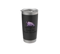 Squeeze me stomp me make me wine emaker illustrazione Bicchiere termico in acciaio inox doppia parete