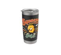 Squeeze Me Vintage Lemon Dabbing Divertente Agrumi Giochi di parole per bambini Bicchiere termico in acciaio inox doppia parete