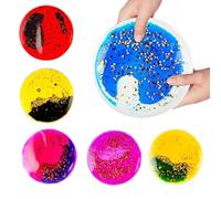 Squeeze Toy - Liquid Decompress Sensory Toy - Circus Costume, Liquid Sensory Toys, 6-Colors Soft Fidget Squeeze Cute For Adults Teen Kids Boys Girls Children Relaxation Play Decoration