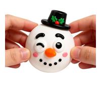 Squeeze Toys di Natale Decorazioni con Pupazzo di Neve, Renna e Facce Buffe | Giocattolo Antistress per Famiglia Ragazzi Halloween Uffici Aula Studio Vacanze Invernali Natale