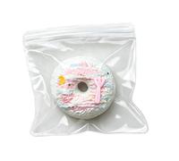 Squeeze Toys, Donut Shape, 2.36x2.36x0.78 Inches Soft Sensory Game with Realistic Dough Texture, Stress Relief for Teens Kids Women Men Adults Party Favors Travel Stocking, Best Gift for Family Use