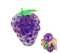 Squeeze Toys, Grape Silicone, 3.93x1.18x1.18 Inch Relief Sensory Game with Slow Rising Pocket Stress Balls, Fun Accessories for Adults Kids Home School Party Birthday Holiday, Best Gift for Family Use