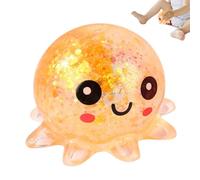Squeeze Toys, Soft Relief Octopus Sensory Game, 3.15x2.36 Inches Funny Pocket Stress Balls Device, Kids Women Men Office Tool, Home Classroom Travel Study Accessory, Work Party Holiday Birthday Goodie
