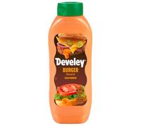 3 pz DEVELEY SALSA HAMBURGER BOTTIGLIA SQUEEZE SENZA GLUTINE burger sauce 875ml