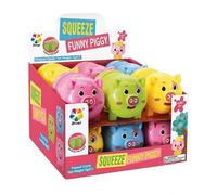 Squeezy Funny Luigino il Maialino con Caramelle Frutta Espositore da gr.8x12