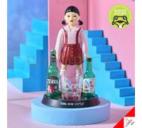 Squid Game 3 Younghee Ver.2 Jinro Chamisul Soju Korean Drinking Game Figure Toy