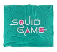 Squid Game AQUA LOGO Silky Touch Super Soft Throw Blanket 152 x 127 cm