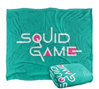 Squid Game AQUA LOGO Silky Touch Super Soft Throw Blanket 152 x 127 cm