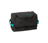 SQUID GAME - Beauty Case da Viaggio, Pochette Viaggio Unisex per Bambini e Ragazzi con Tasche Laterali, Spazio Interno con Fondo Separato, Tasca in Rete con Chiusura ZIP - Ufficiale