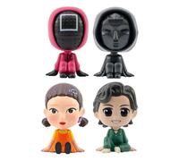 Squid Game Bobble Hero Bobble-Head (Window Box Ver.) 6 cm Display (12)