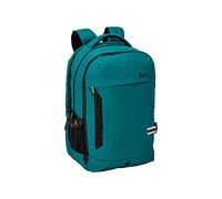 SQUID GAME - Borsone da Viaggio, Borsone Unisex per Bambini e Ragazzi con Spallacci Regolabili, Due Spazi con Chiusura ZIP, Tasca Posteriore per Tablet e Notebook, Verde - Ufficiale Squid Game