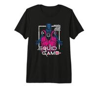 Squid Game Front Man And Guards Maglietta Premium