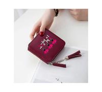 Squid Game Ladies Coin Purse Student Portable Card Case Key Storage Bag Pu Zipper Handbag